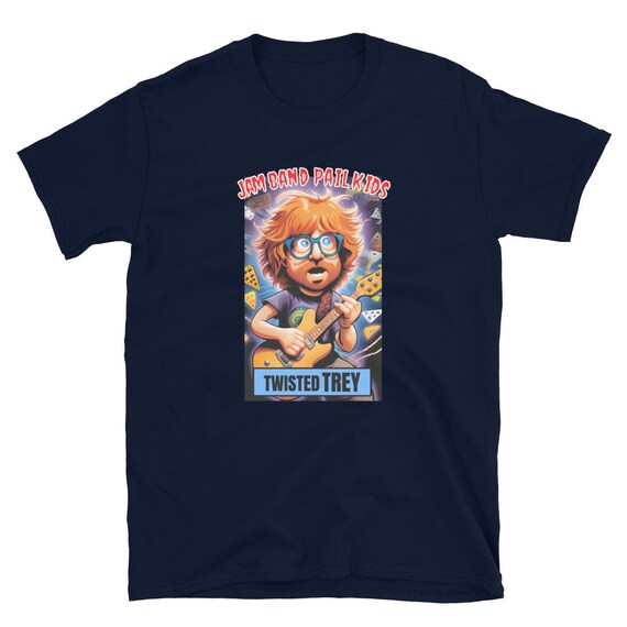 Phish Twisted Trey T-shirt – Funny Jam Band Pail Kid Graphic