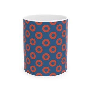 Taza de cerámica de 325 ml con estampado de vestido de Phish Fishman – Taza de café con estampado de dona – Regalo único para fans de Jam Band