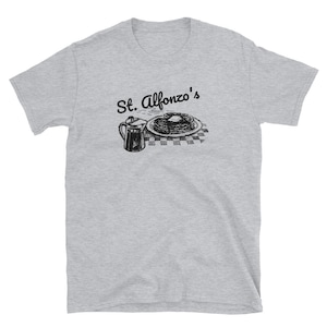 Zappa St. Alfonzo’s Pancake Breakfast T-Shirt – Funny Rock Lyric Tee – Syrup and Pancakes Graphic – Zappa Fan Gift