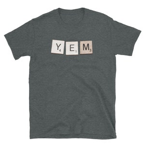 Phish YEM T-Shirt – You Enjoy Myself Scrabble Tile Design Tee – Classic Jam Band Lyric Shirt – Vintage Phish Fan Music Gift