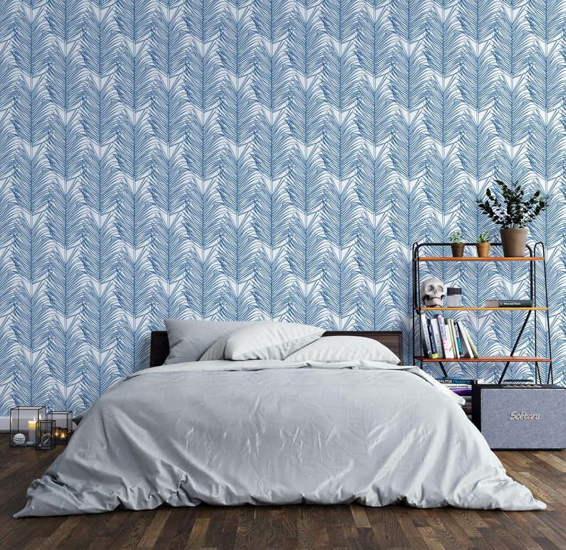 Coastal Blue Wallpaper Peel and Stick Beach Self Adhesive - Etsy