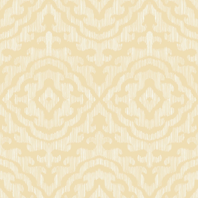 Yellow Southwest Wallpaper Navajo Peel and Stick Wallpaper Etsy