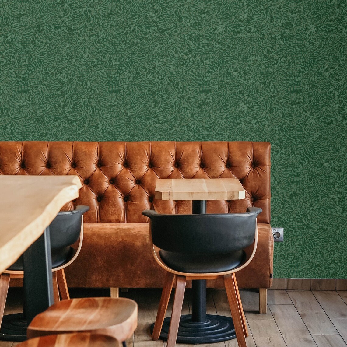 Green Self Adhesive Wallpaper Geometric Peel and Stick | Etsy