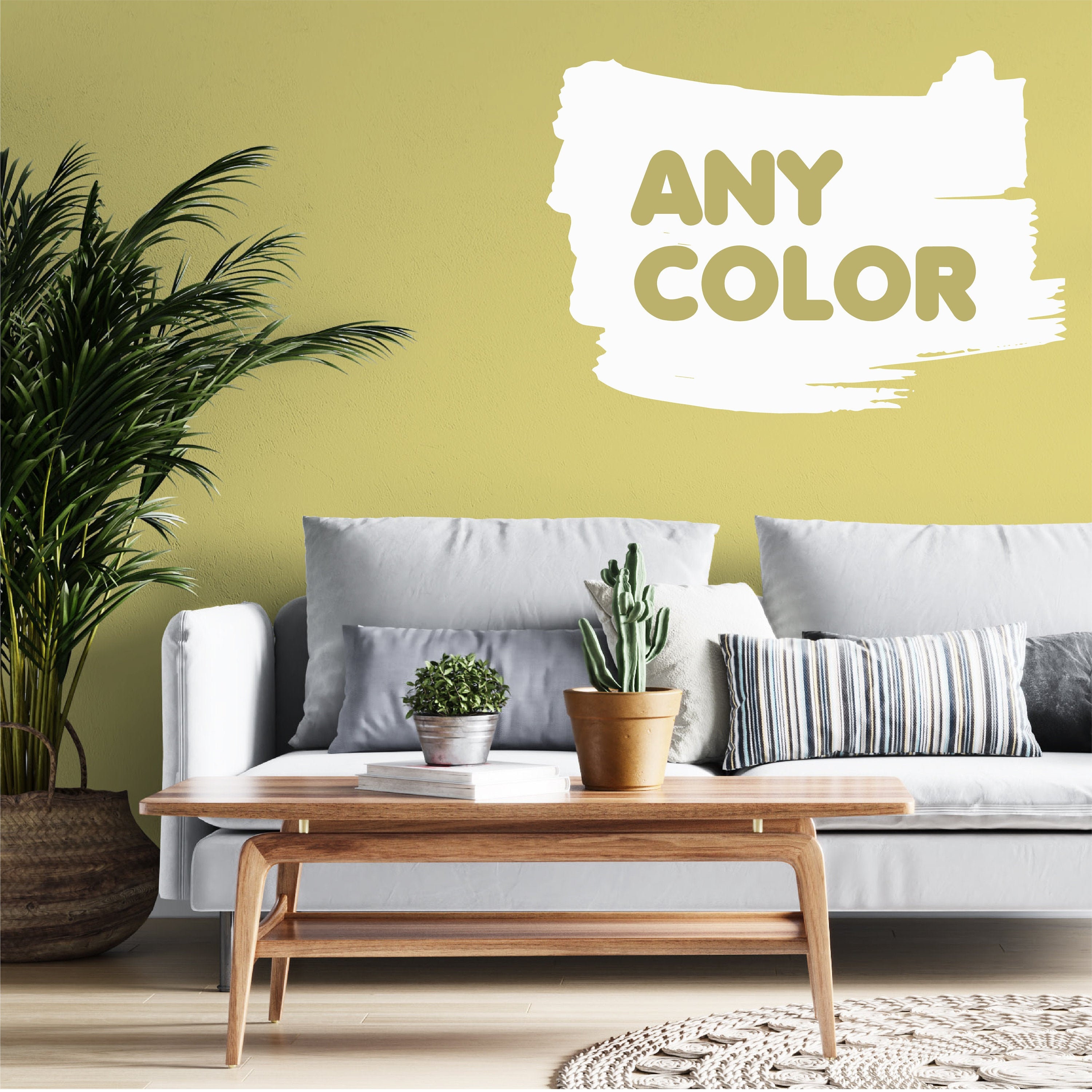 Wall Décor Wall Decals & Murals Solid Color Selfadhesive or classic