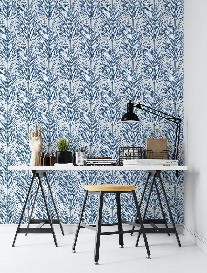 Coastal Blue Wallpaper Peel and Stick Beach Self Adhesive - Etsy