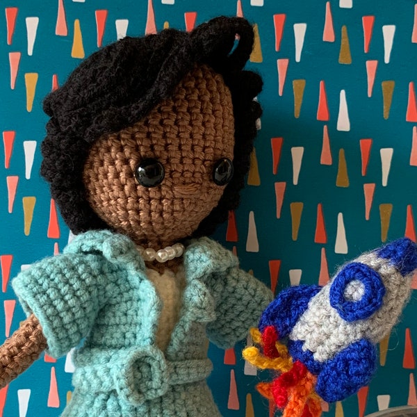 Katherine the Mathematician crochet pattern