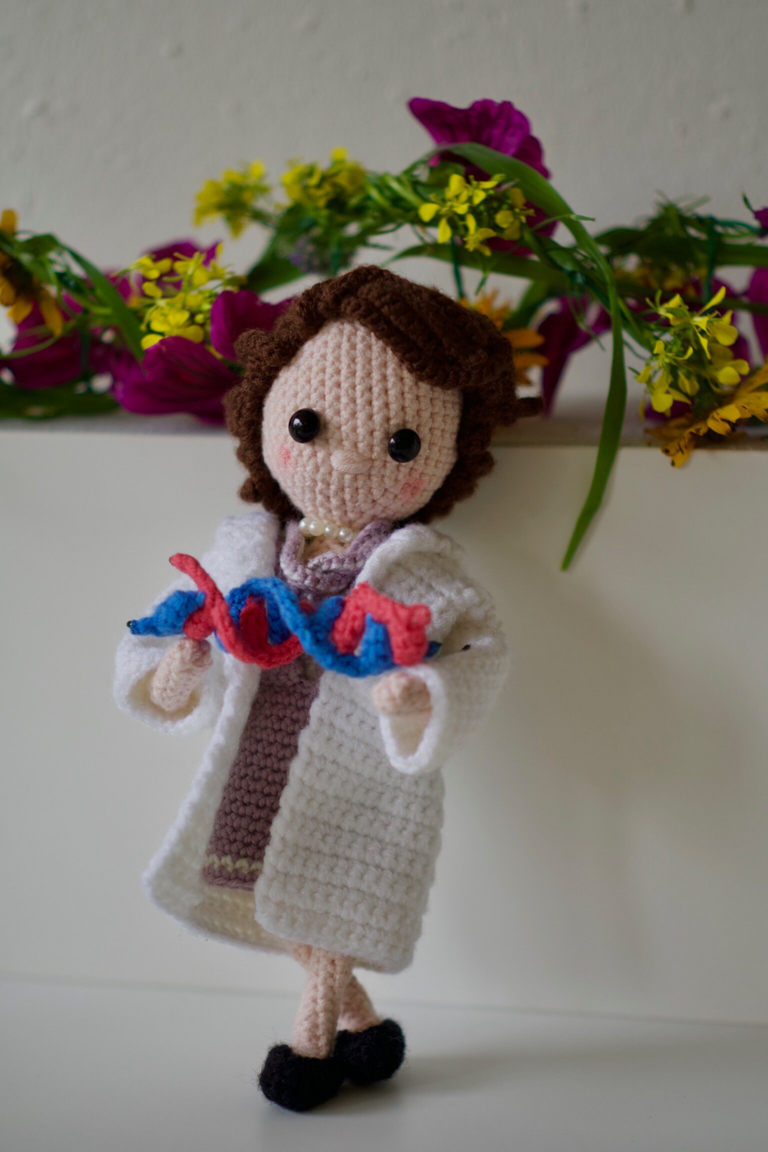 Rosalind the Chemist Crochet Pattern - Etsy