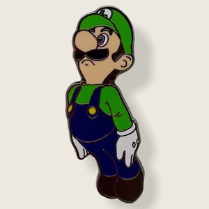 Luigi Hard Enamel Pin - lapel pin - bag pin - hat pin – holiday - birthday gift