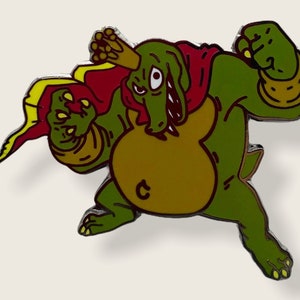 King K Rool Hard Enamel Pin - lapel pin - bag pin - hat pin - holiday - Christmas gift - birthday gift