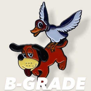 B-Grade Duck Hunt Soft Enamel Pin - lapel pin - bag pin - hat pin - holiday - gift