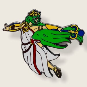 Palutena Hard Enamel Pin - lapel pin - bag pin - hat pin - holiday - Christmas gift - birthday gift