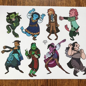 CRITICAL ROLE - Mighty Nein Dancing