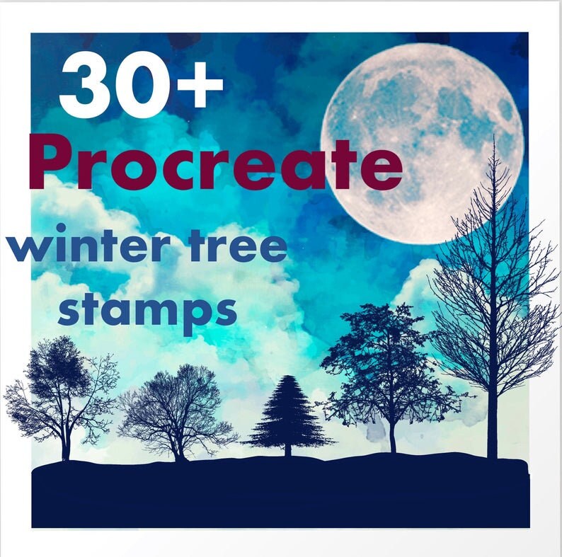 procreate tree brush pack procreate tree brush pack