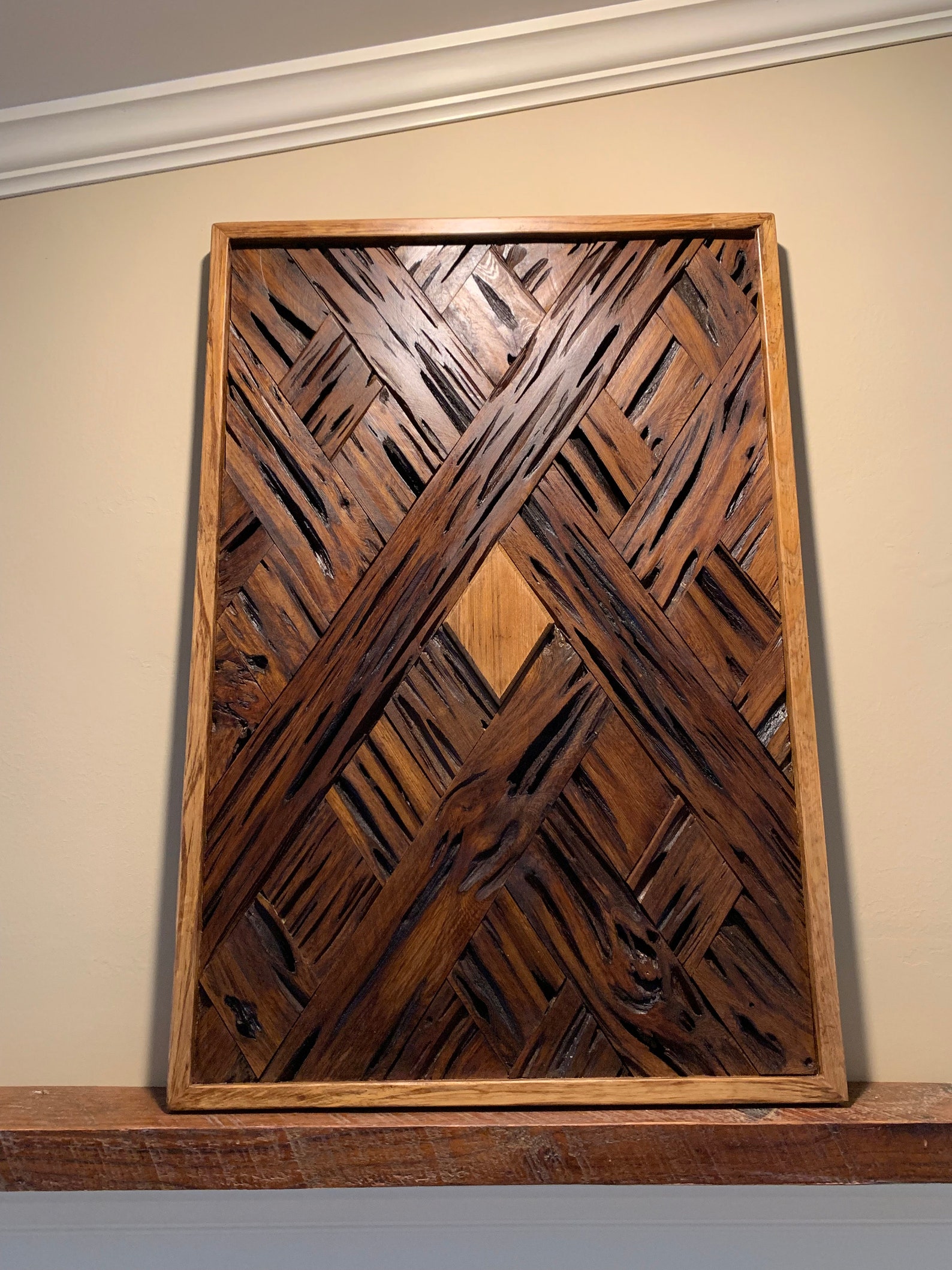 Pecky Cypress Wall Art Etsy