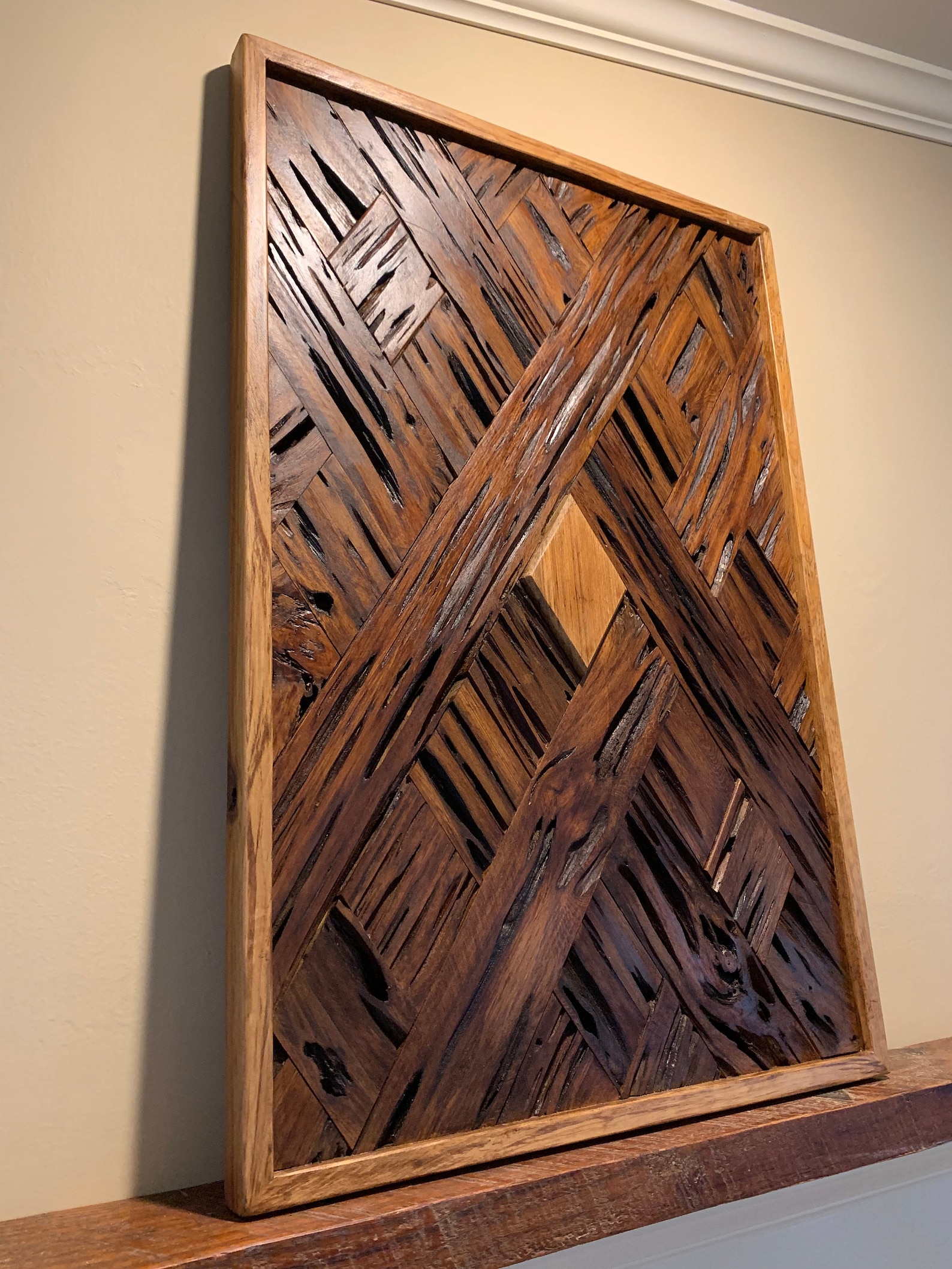 Pecky Cypress Wall Art Etsy