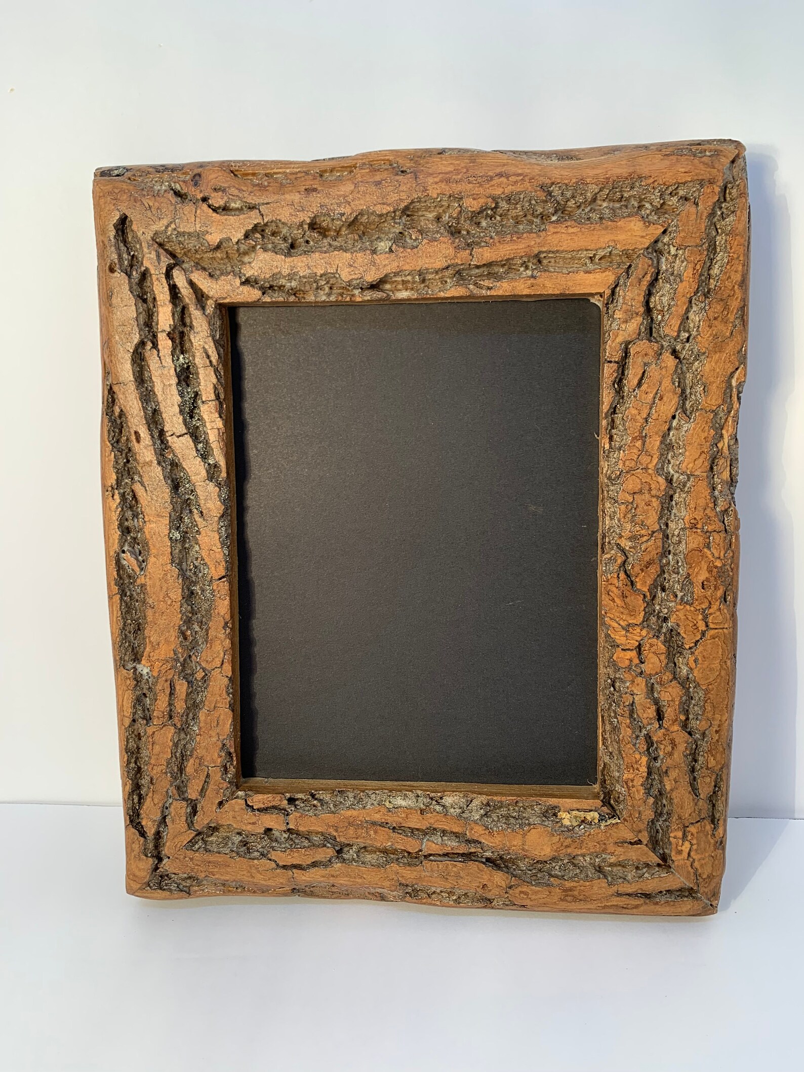 Poplar Bark Picture Frame Etsy