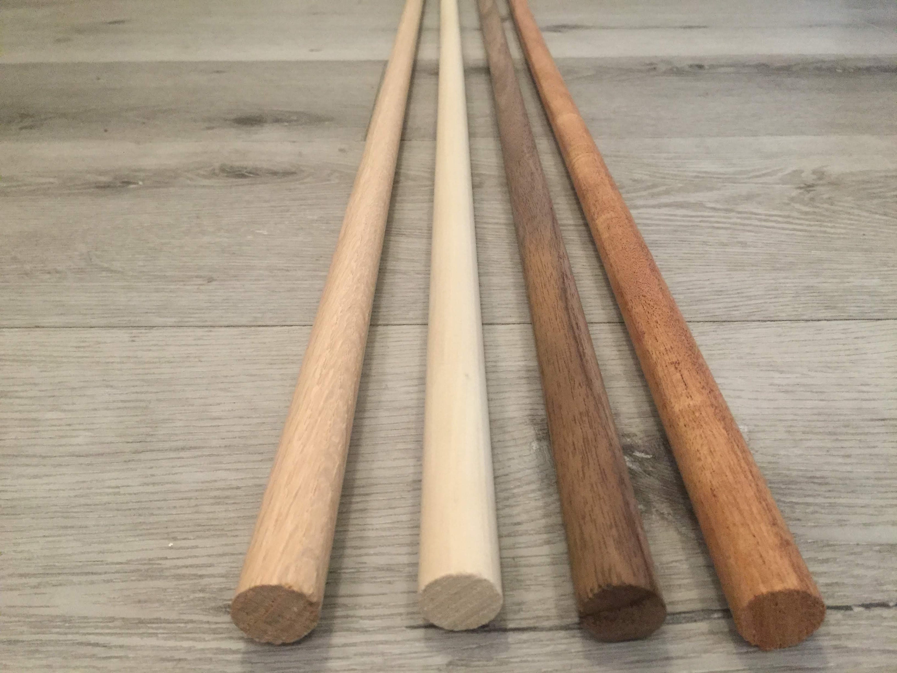 Wooden Dowl Rods 1/4″X18″-10pcs – Valley Cake and Candy Supplies
