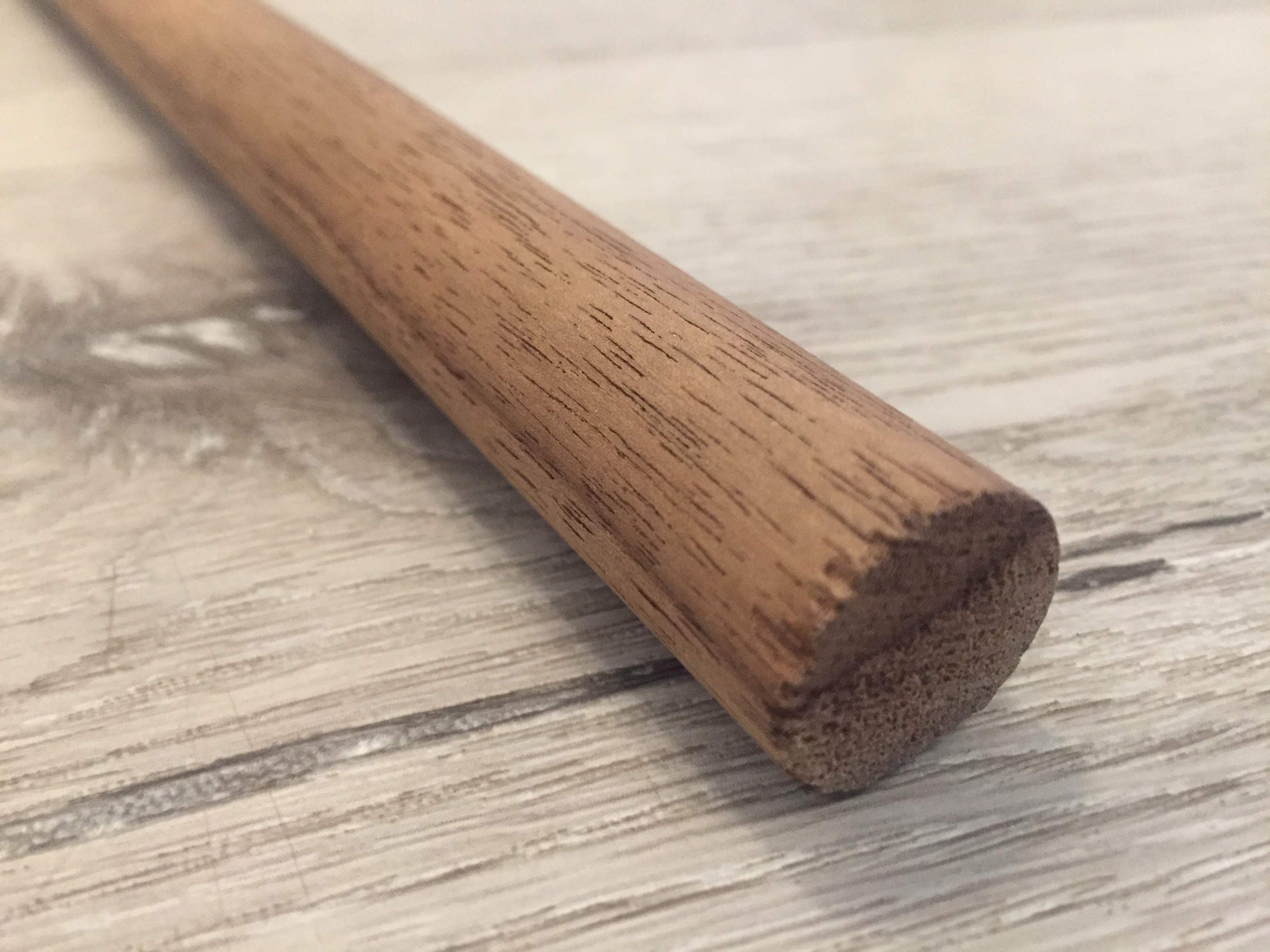 26 Dowel Rod, Hardwood Wood Stick, Walnut Dowel Hanging, Weaving