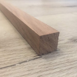 100 Cedar Wooden Square Dowels, 1/2 Square, Available in 6 Lengths, Sanded,  Unfinished, DIY, Wood Craft Strips 