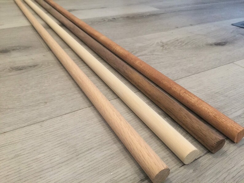 Wood Dowel Rods 3/4 X Various Lengths Etsy