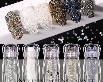 Pixie | Micro Crystals | Micro Beads | Micro 3D Rhinestones for Nail Art Decoration