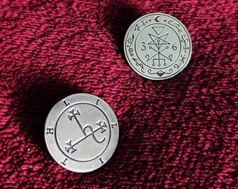 Lilith Sigil Enamel Pin: Dark Mother, Sacred Feminine