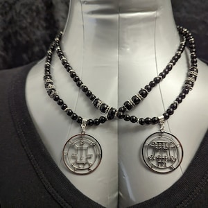 13 ARS GOETIA Daemonum  necklaces∴  Lesser Key of Solomon necklaces, Occult Jewelry, Ars Goetia, Infernal Artifact, Pseudomonarchia Daemonum