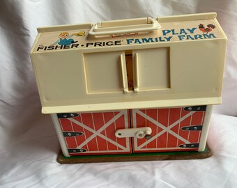 fisher price barn vintage
