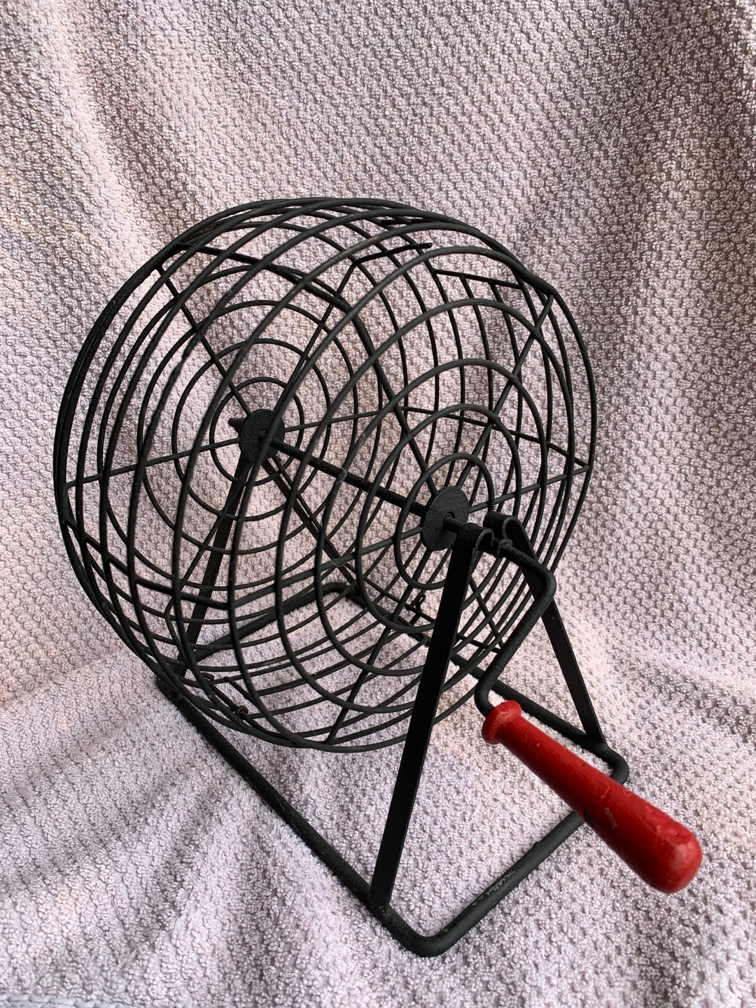 Vintage Bingo Ball Dispenser Etsy