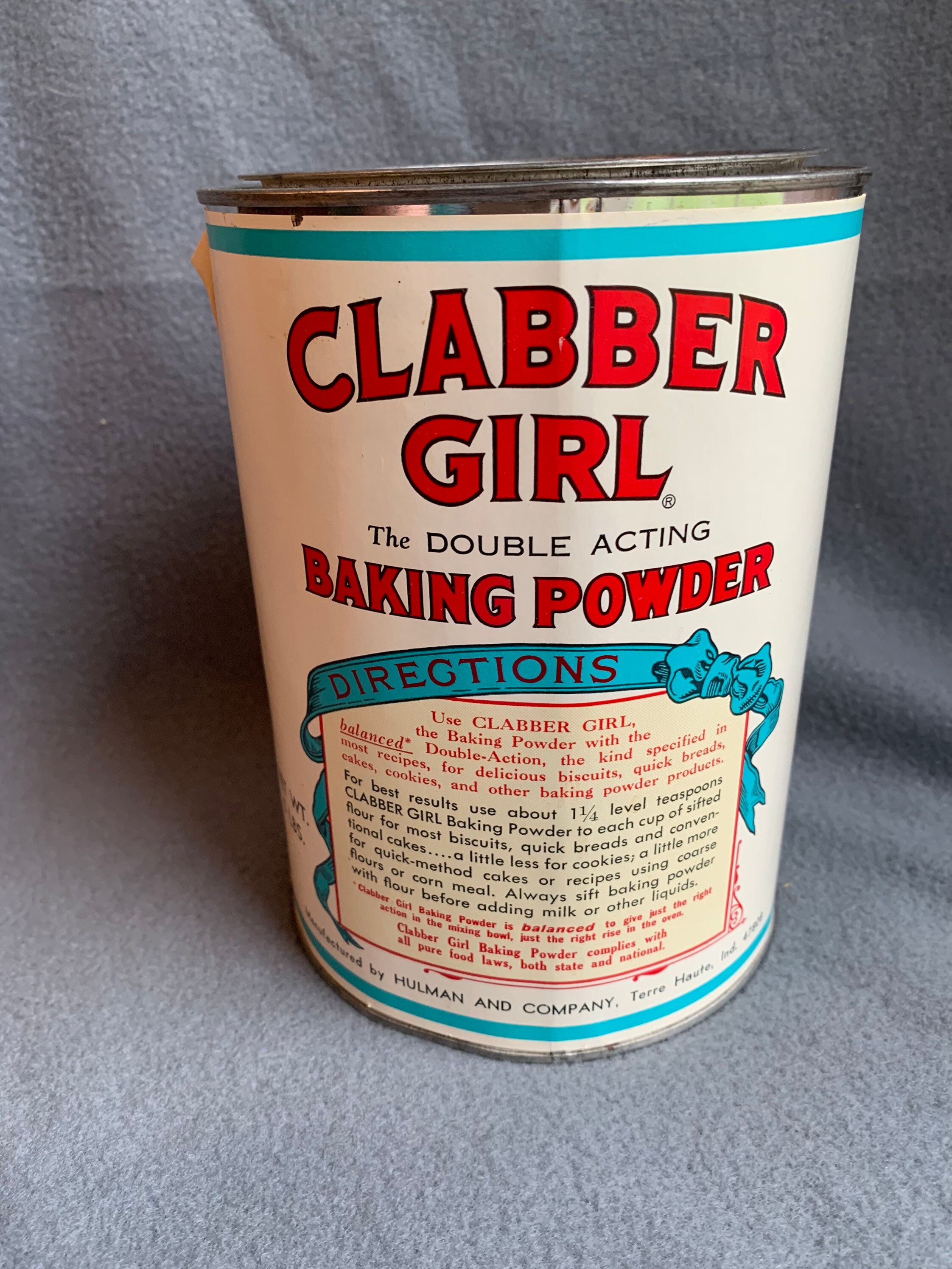 Clabber Girl Baking Powder Can 5 lbs Etsy.de