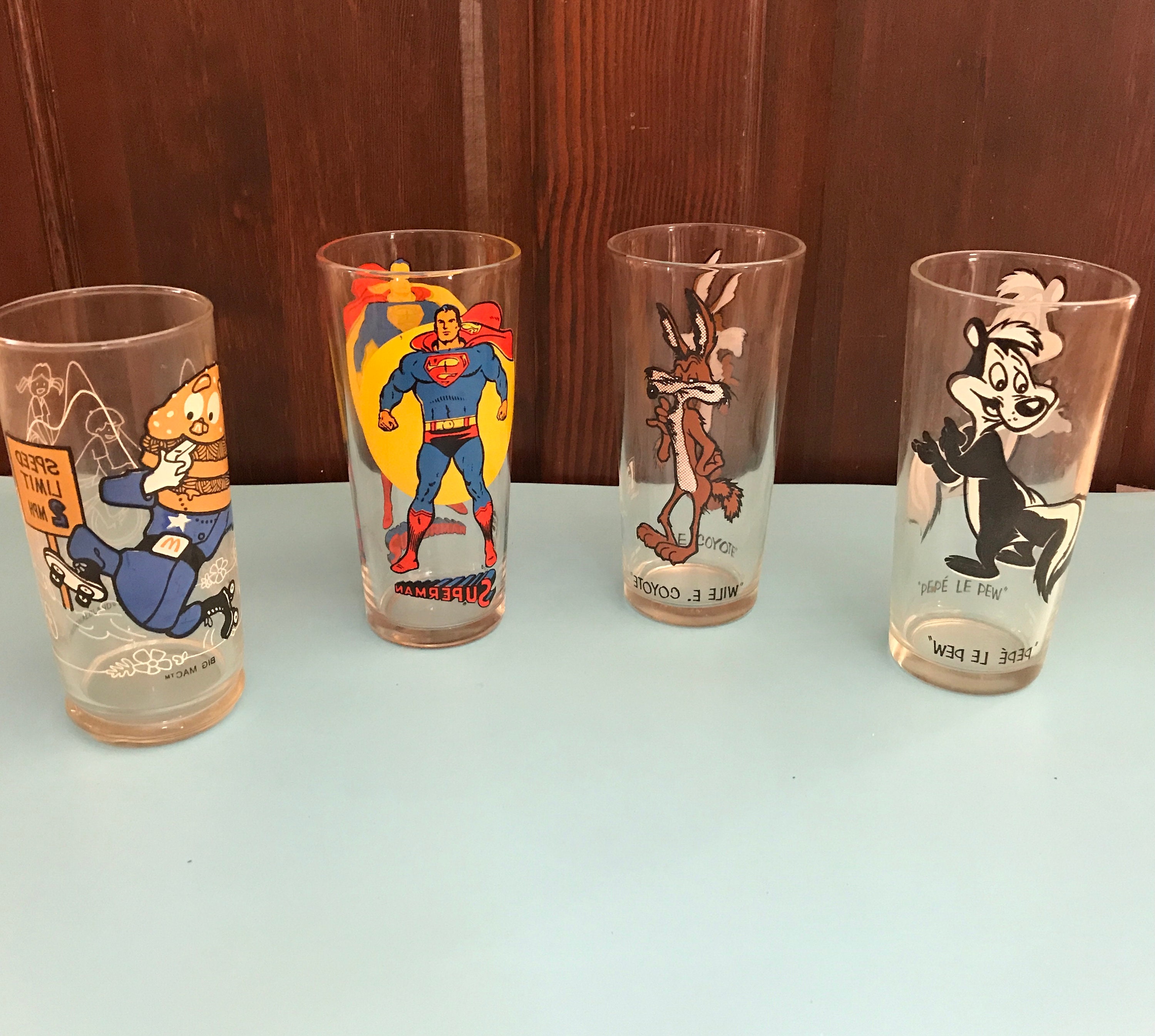 1978 DC COMICS batman and robin boy wonder robin pepsi glass