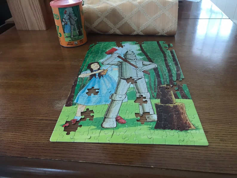 Vintage The Wizard of Oz puzzle Etsy