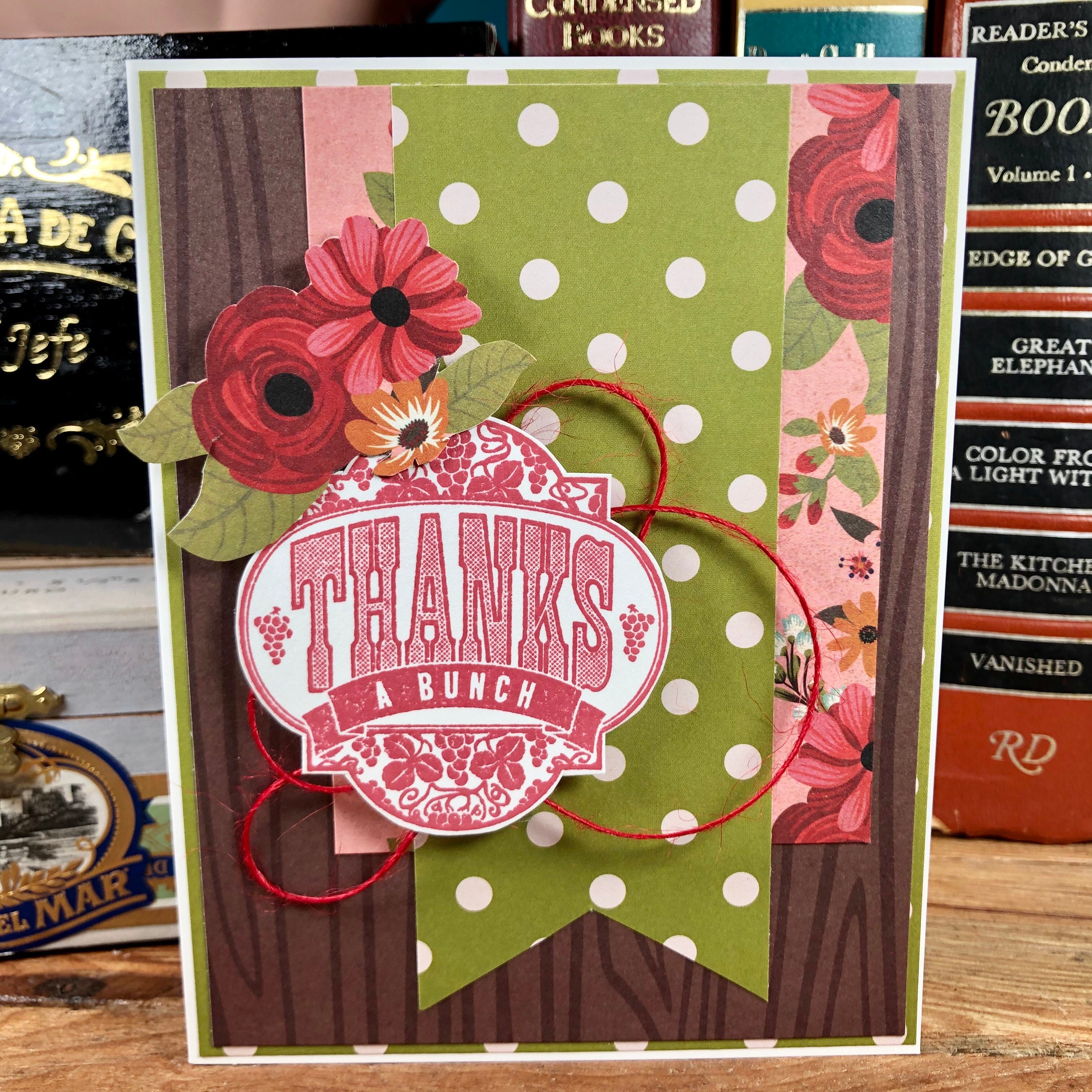 Greeting Cards Thank You Card Kraft Paper Cards Appreciation Card Thank