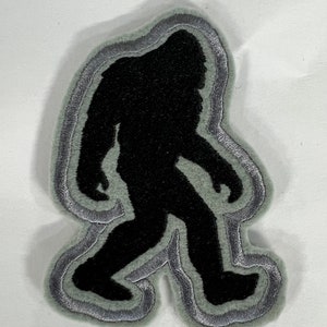 Bigfoot embroidered patch