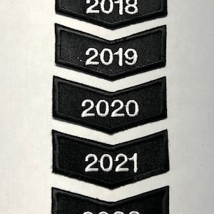 Chevron Year patch