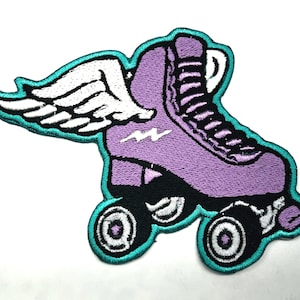 Winged Roller Skate patch