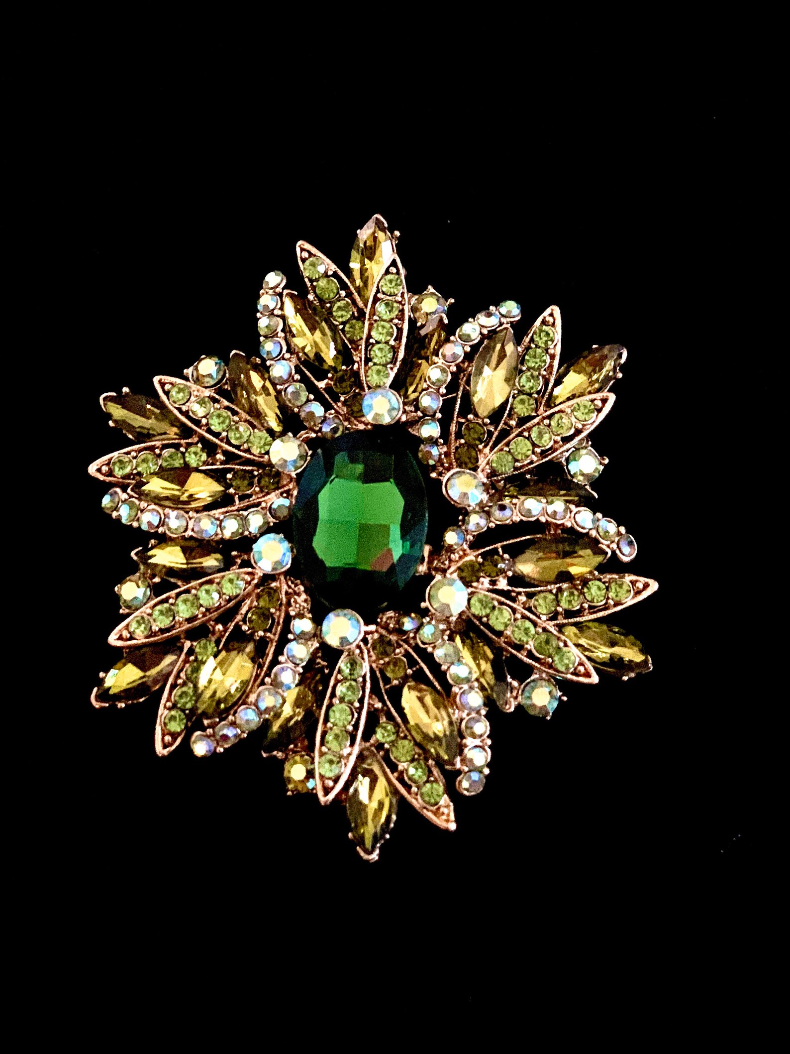 AKA inspired brooch Pink and Green AKA Etsy