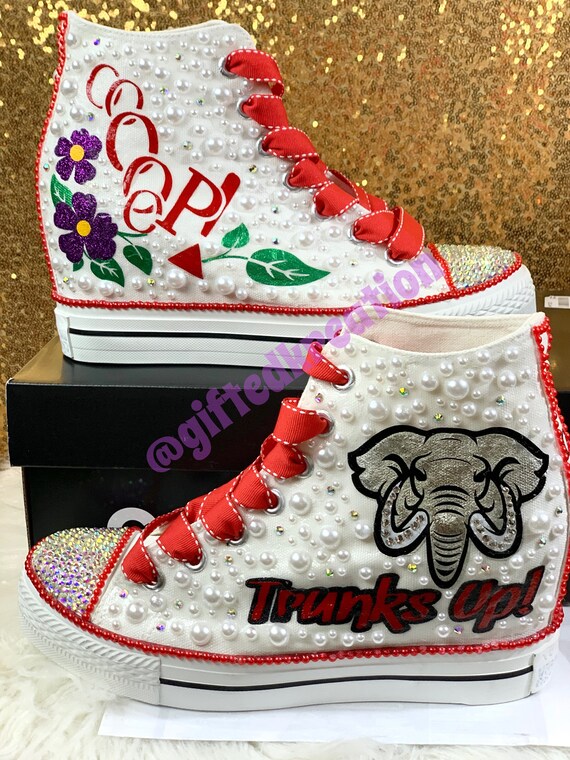 delta sigma theta bling converse