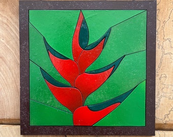 Juego de rompecabezas Tangram Heliconia