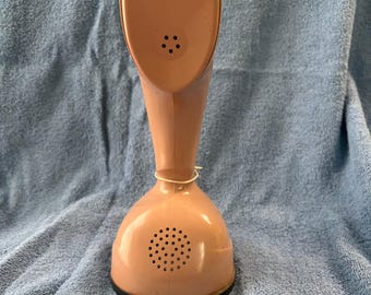 VTGEricofon Cobra Telefon Blütenblatt Rosa Wählscheibe Retro 1960er Jahre schwedisches Design Atomic Age