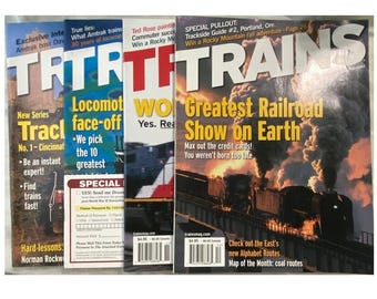 VTG-kavel 4 treinen sep okt nov dec 2002 Magazine Spoorweg Amtrak-locomotief