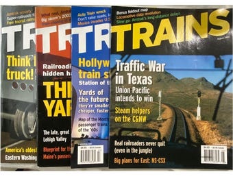 Lote 4 Trenes Vtg Mayo Jun Jul Ago 2002 Revista Ingeniero Ferroviario Locomotora