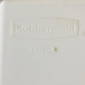 Vtg Rubbermaid 2921 Cutlery Tray Organizer White Plastic Utensil Drawer 5 Slot image 3