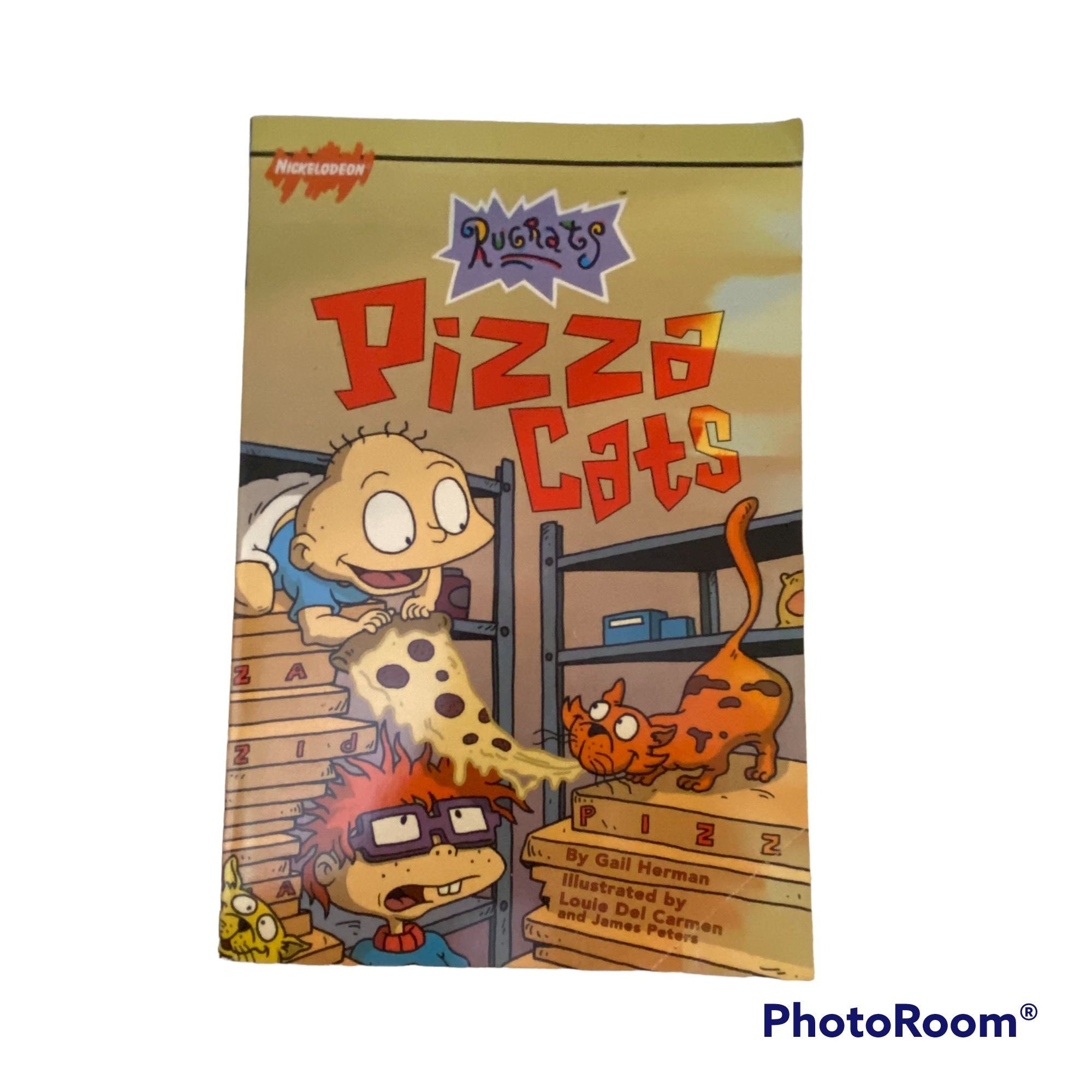 Rugrats Nickelodeon Books Lot 2 Pizza Cats and Blast off 1997 Etsy