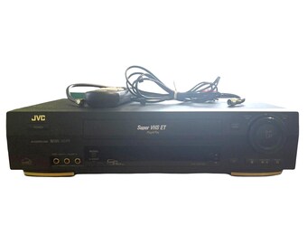 VTG JVC HR-S3800U Super Vhs ET HiFi stereo videorecorder recorder met afstandsbediening