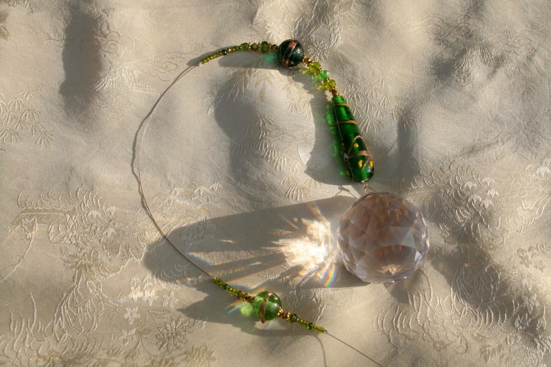 Suncatcher Gr\u00fcne Hoffnung 40mm