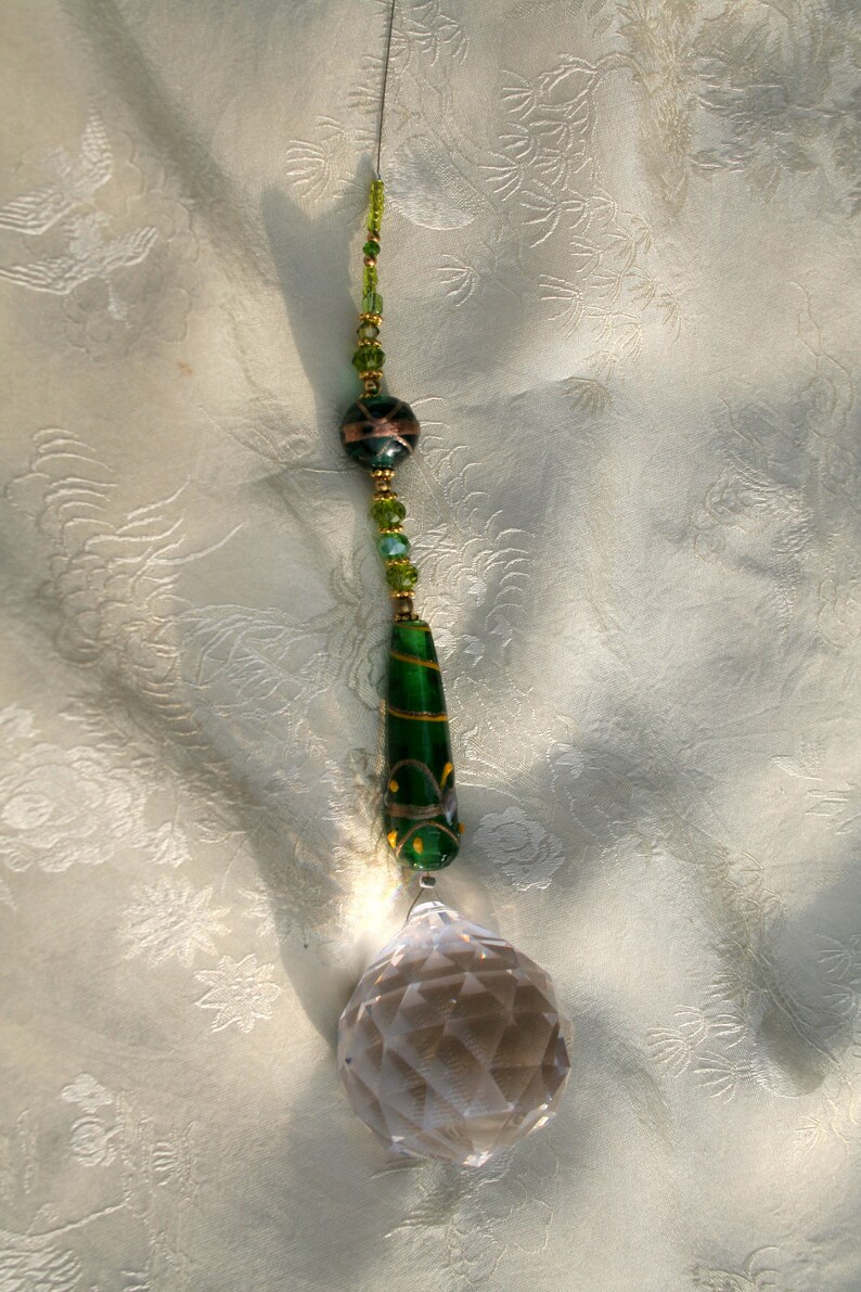 Suncatcher Gr\u00fcne Hoffnung 40mm