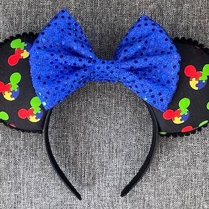 Autism Awareness Minnie Ears