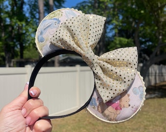 Winnie the Pooh Minnie Ears Headband and Matching Bag Charm
