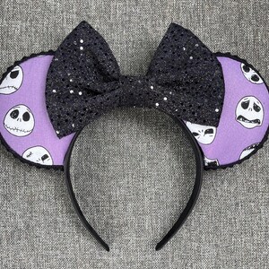 Jack Skellington Minnie Ears